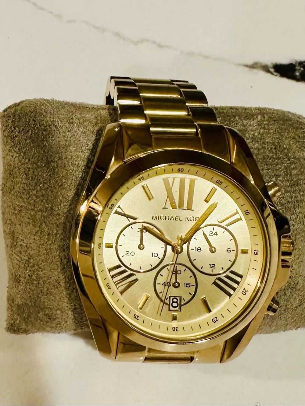 Michael Kors MK5738 Gold Tone Chronograph Watch | Women’s Designer Watch